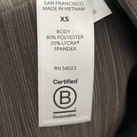 ATHLETA ELATION SPACE DYE 7/8 TIGHT COFFEE HOUSE BROWN - Picture 7 of 7